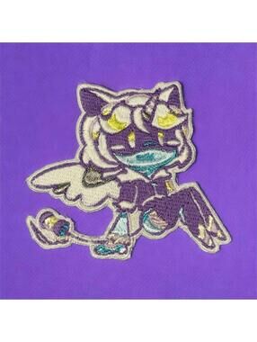 Murder Drones Angel V Embroidery Patch – Adorable Murder Drones Collectible!